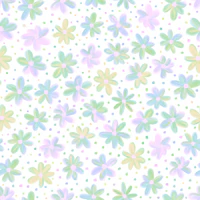 Soft Watercolour Rainbow Daisies 1 tapeta