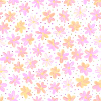 Soft Watercolour Rainbow Daisies 3 tapeta