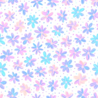 Soft Watercolour Rainbow Daisies 4 tapeta