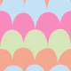Colourful Scallop Stripes 1