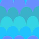 Colourful Scallop Stripes 2
