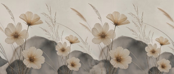 Neutral Botanical Meadow