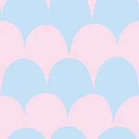 Colourful Scallop Stripes 4 tapete