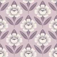 Scandinavian peony blossoms muted pink tapety