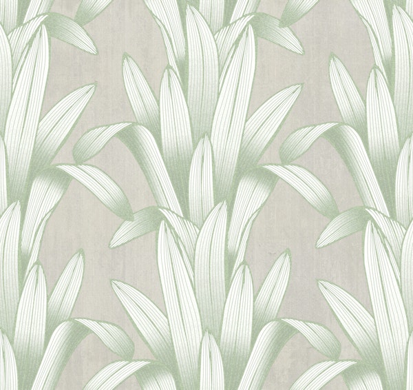 Foliage Pattern green light