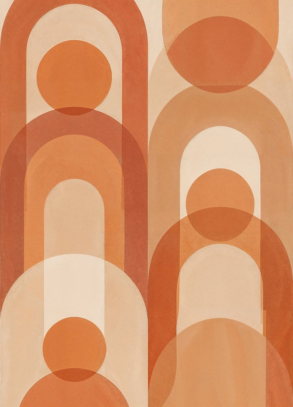 Retro Sunrise Arches