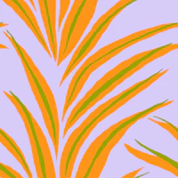 Bold tropical jungle plants 1 wallpaper