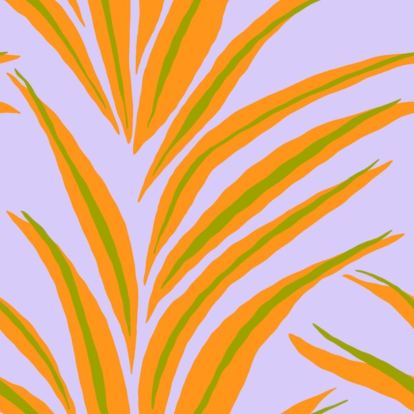 Bold tropical jungle plants 1