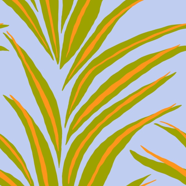 Bold tropical jungle plants 3
