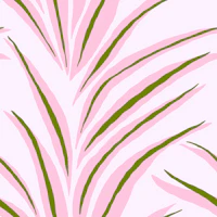Bold tropical jungle plants 7 wallpaper