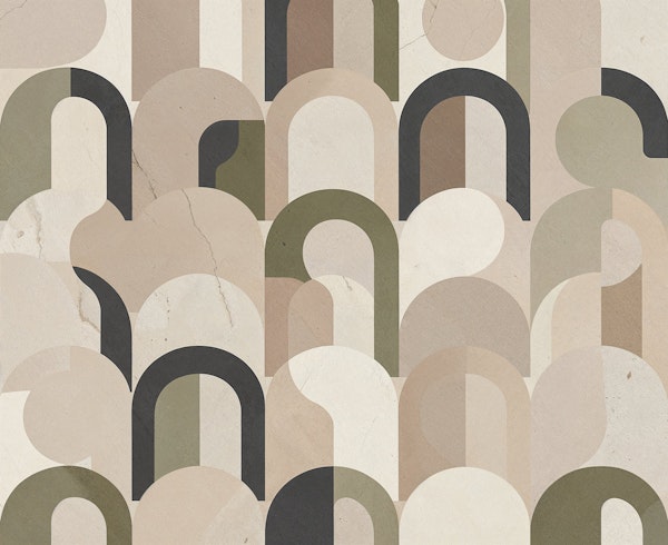 Earth Tone Abstract Arches