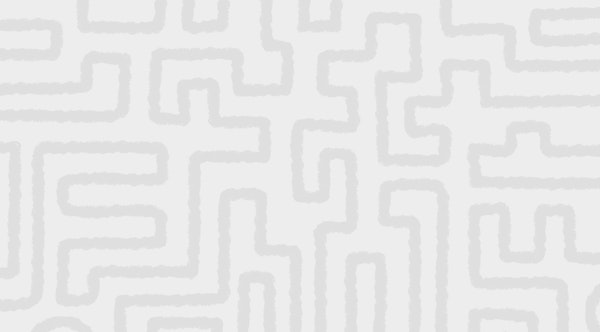 Abstract chalk squiggle - grey on dove large