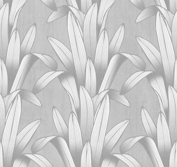 Foliage Pattern Gray