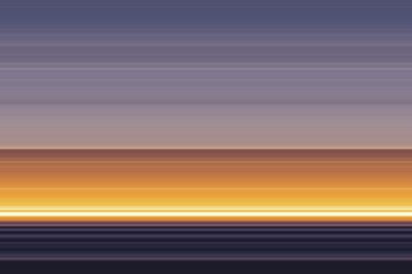 Sunset Horizon Stripes