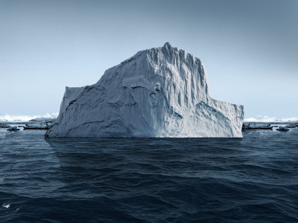 Arctic Iceberg Serenity