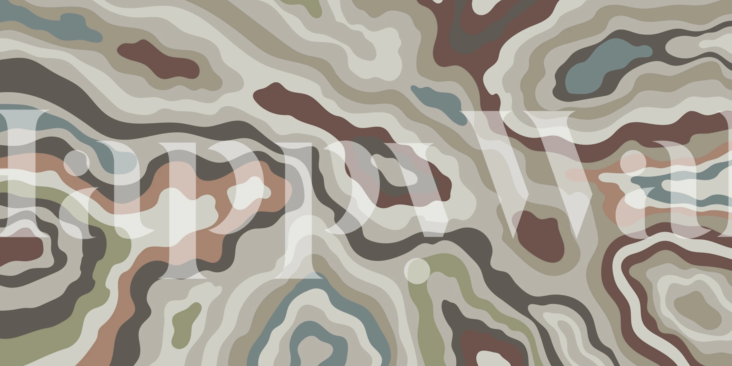 Maps Marble Earthtone tapet