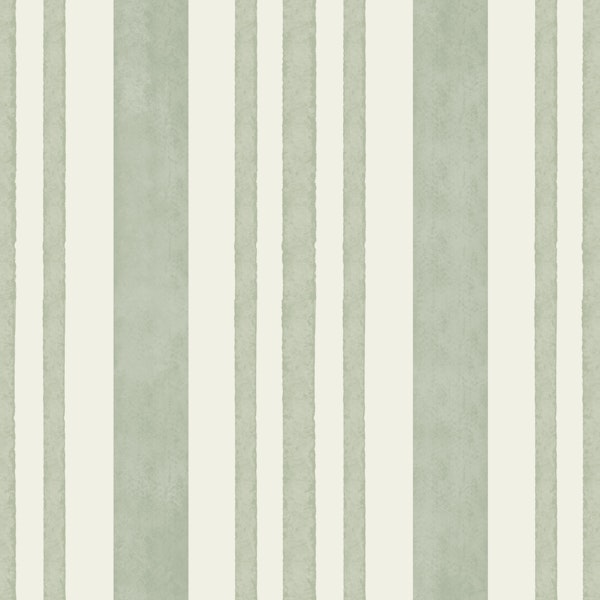 Pale Green Farmhouse Stripes