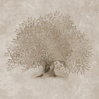 Mediterranean Olive Tree - Sepia tapete