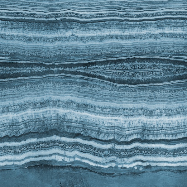 Blue Onyx Stone Layers