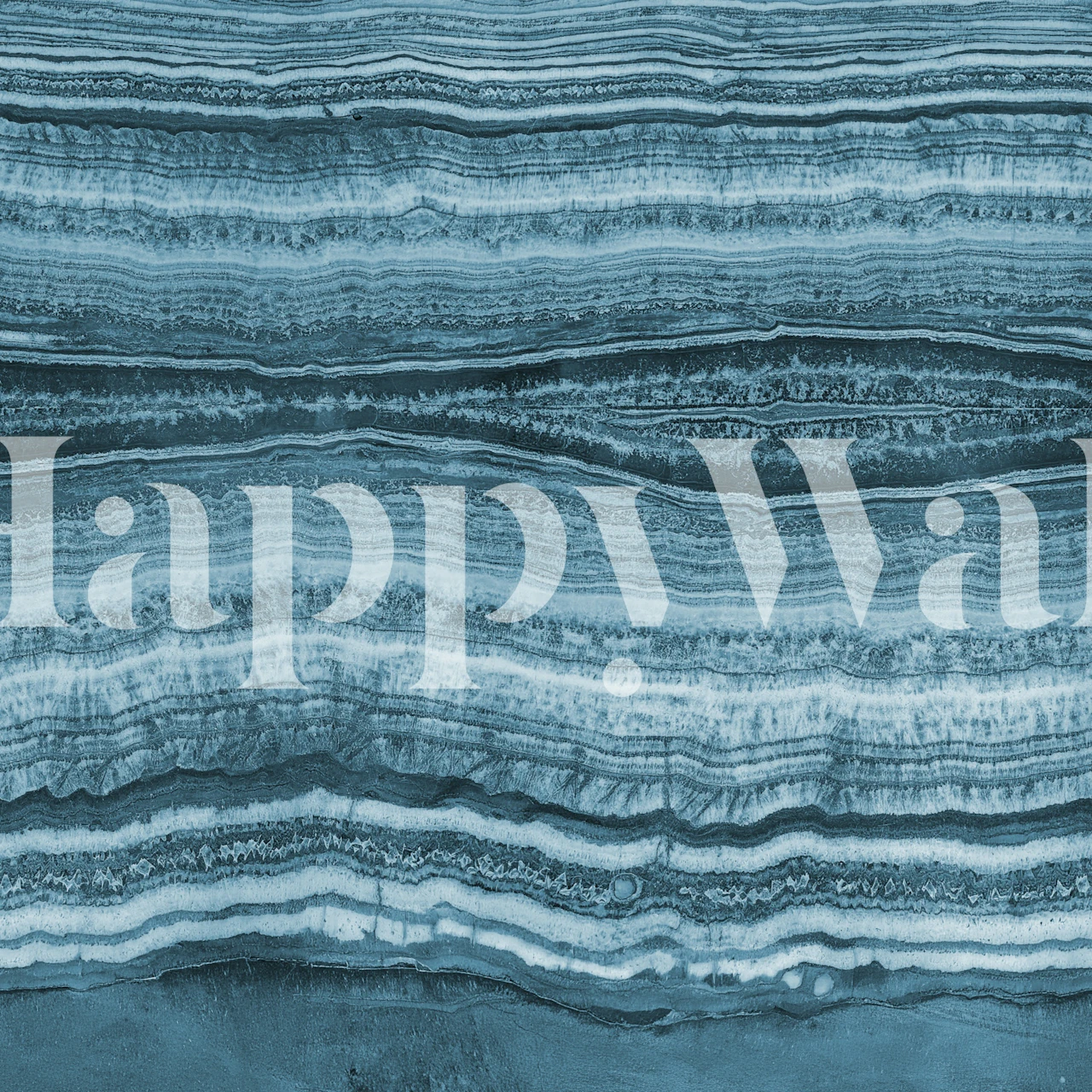 Blue Onyx Stone Layers tapeta