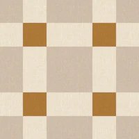 Tan Cream Rustic Checkered papiers peint