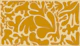 Mid Century Mustard Abstract