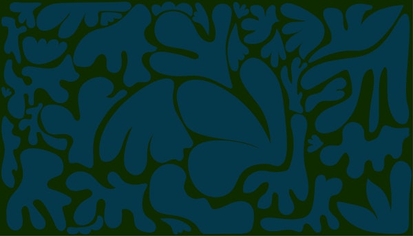 Night Garden Botanical Shapes