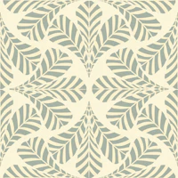 Tropical Leaves in Soft Sage wallpaper