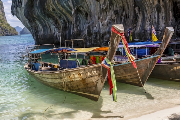 Traditional Boats In Thailand