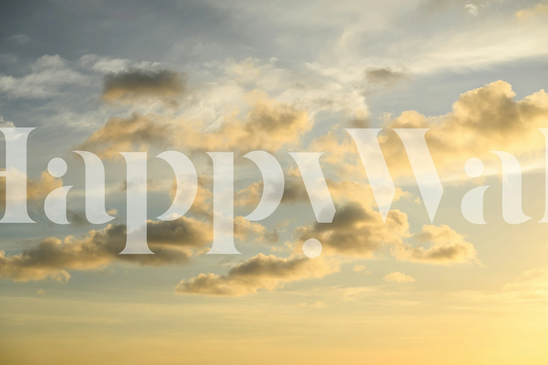 Dreamy Caribbean Clouds 4 wallpaper
