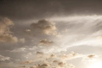 Dreamy Caribbean Clouds 5 papiers peint