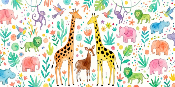 Jungle Safari Animals Nursery