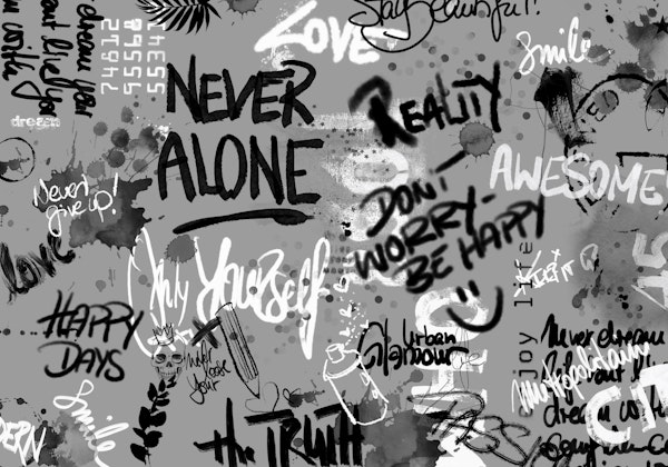 Edgy Street Art Typography