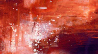Rust Red Abstract Brushstrokes carta da parati
