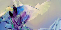 Ethereal Lavender Smoke Strokes tapeet