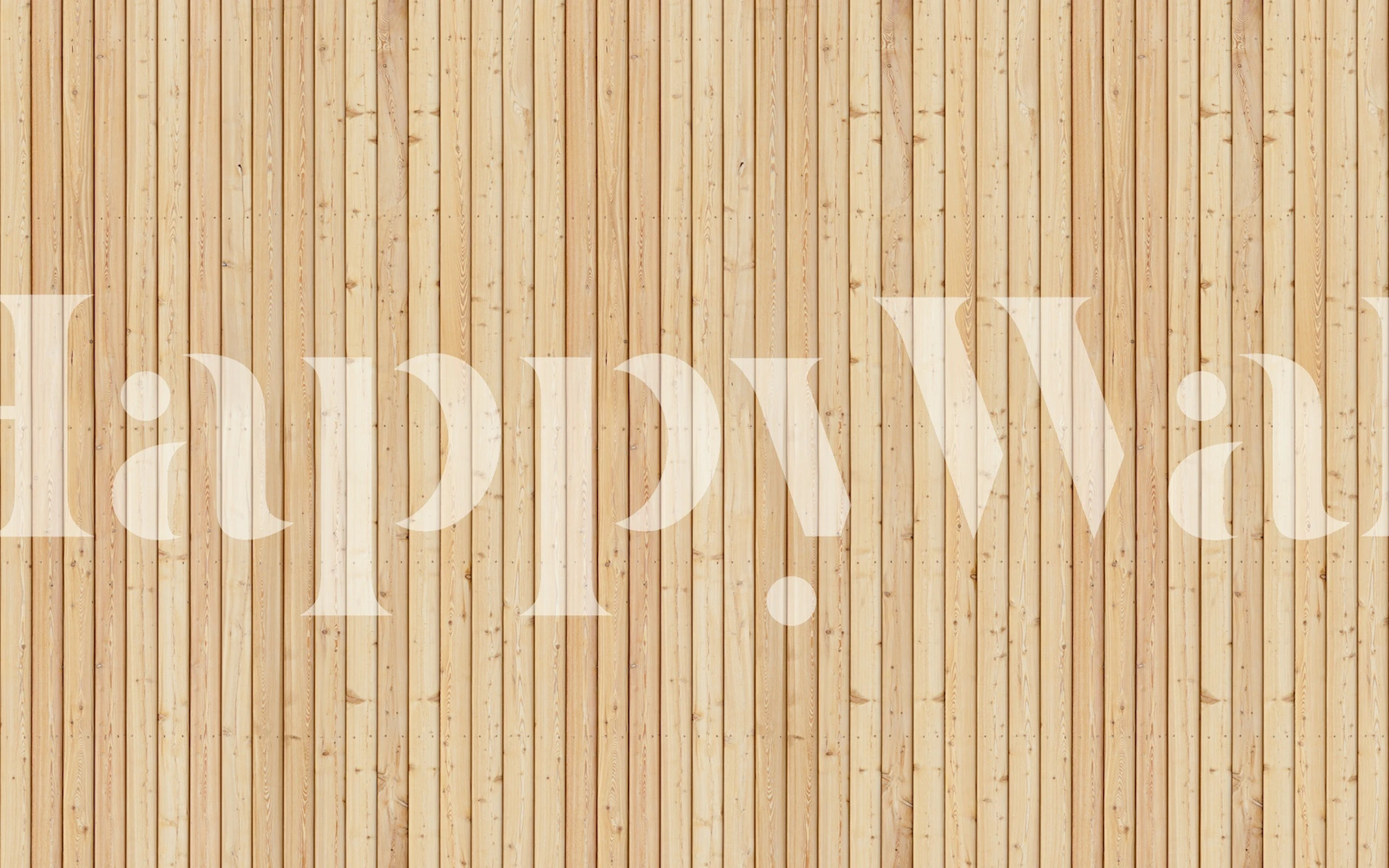 Light Pine Wood Planks wallpaper