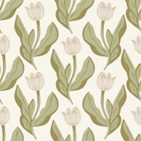 Vintage Wildflowers Tulips tapety