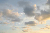 Dreamy Caribbean Clouds 9 behang