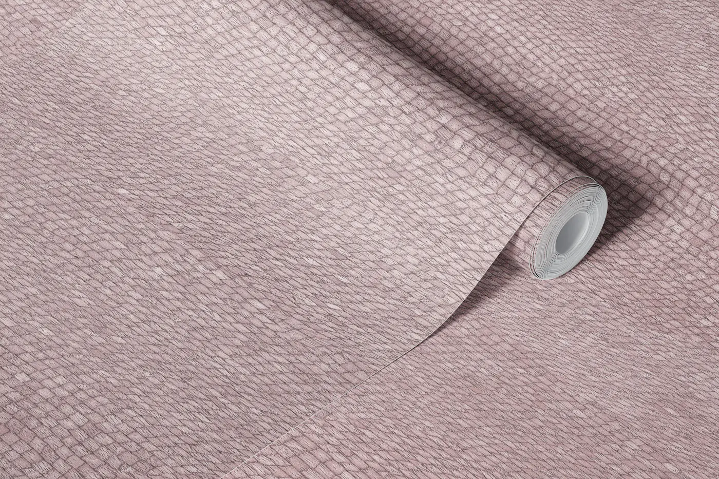 Blush Linen Texture wallpaper roll
