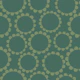 Daisy Circles - Khaki green monochrome Medium