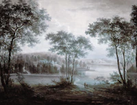 First Light Antique Landscape tapeta