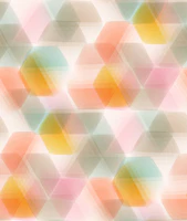 Pink Soft Prism Cube Mosaic tapetit