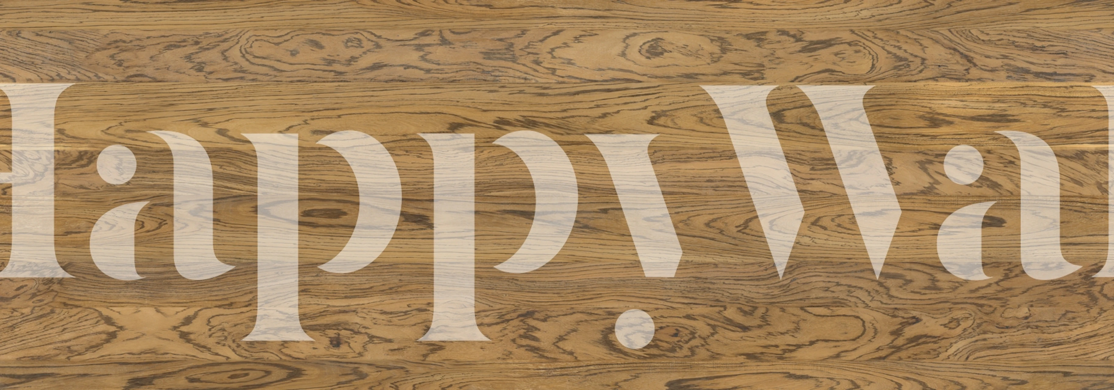 Warm Oak Wood Grain tapet