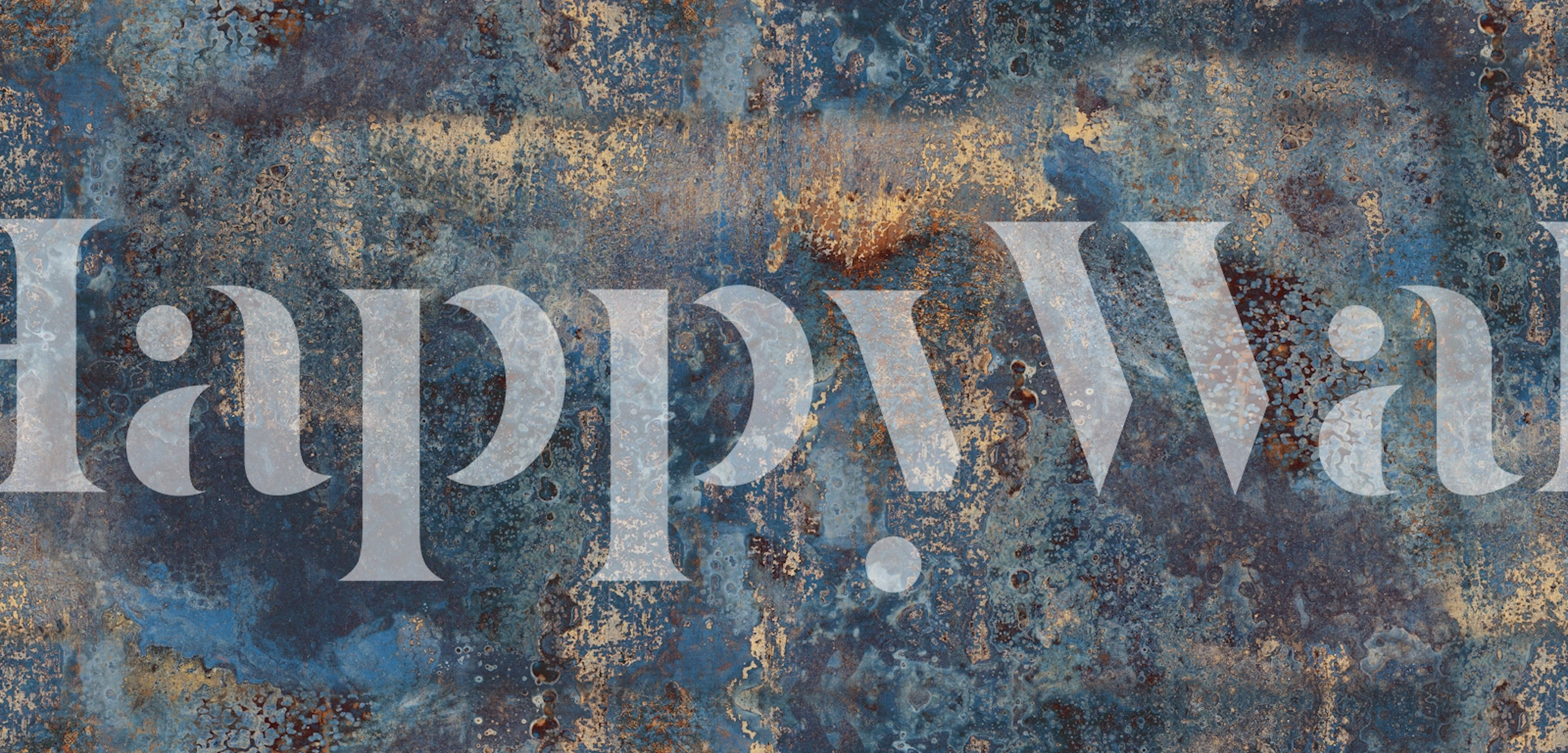 Rusty Blue Patina Texture tapete