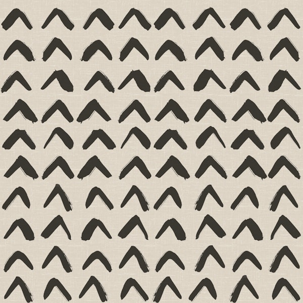 Monochrome Brush Chevron