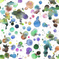 Watercolor drips and splashes 2 tapete