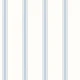 Pale Blue Coastal Stripes