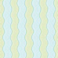Mint and green wavy stripes tapet
