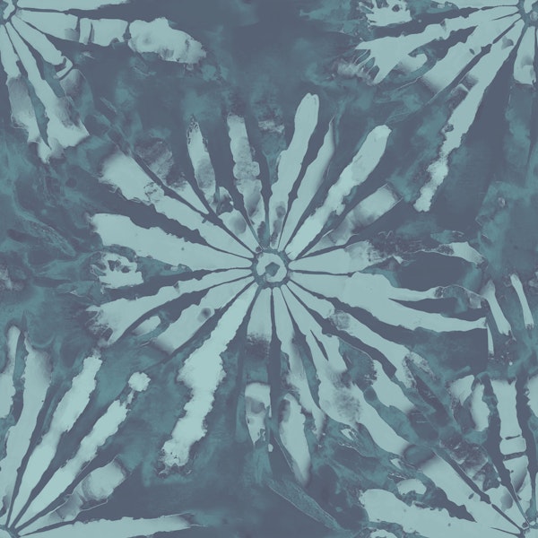 Ocean Indigo Sunburst