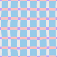 Casual Plaid Pastel carta da parati